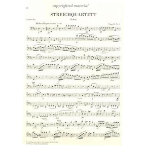 Mendelssohn, Felix - String Quartets, Op 44, Nos 1-3 - Two Violins, Viola, and Cello - G Henle Verlag URTEXT