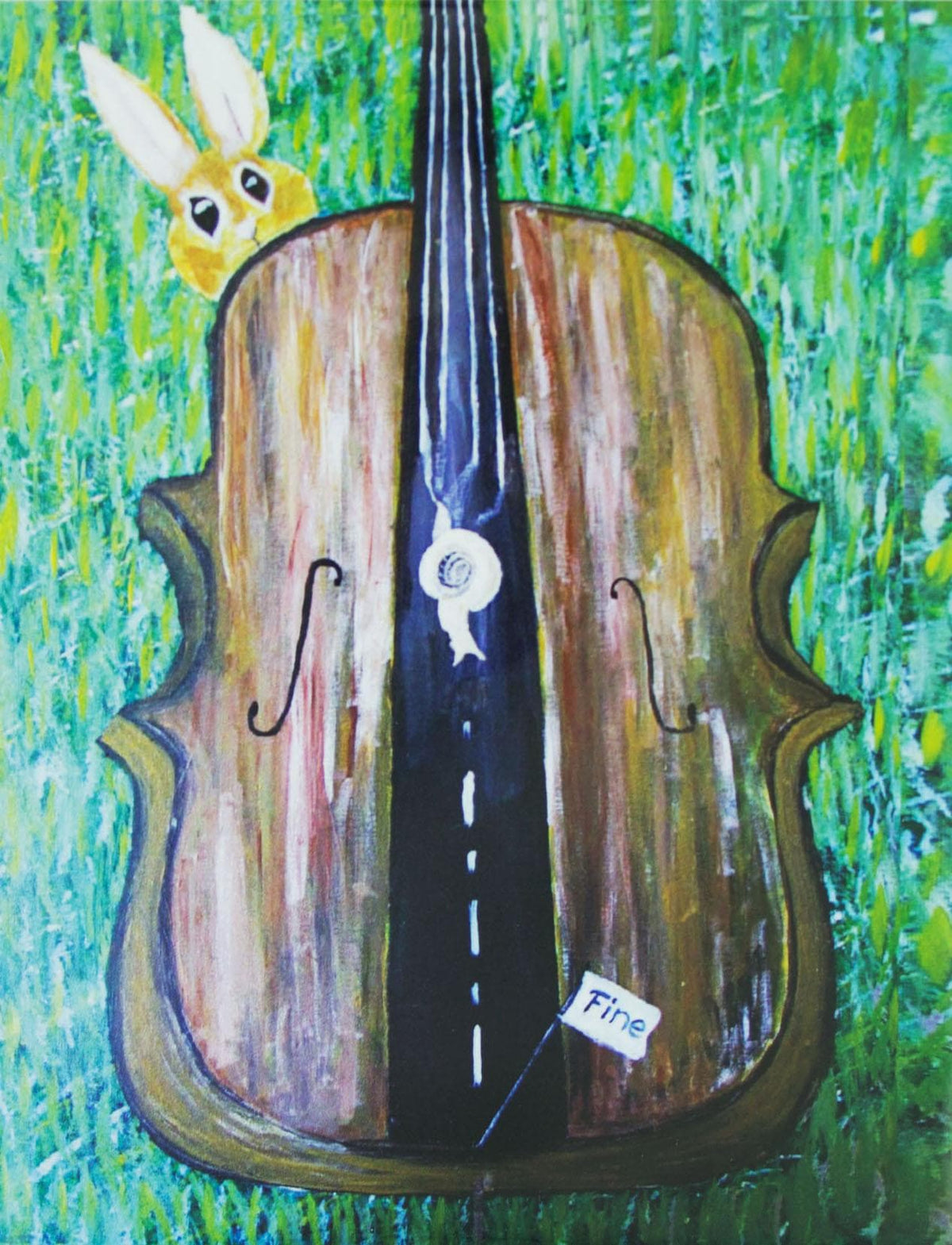 Greeting Card by Becky Chaffee – “Practice Slowly”