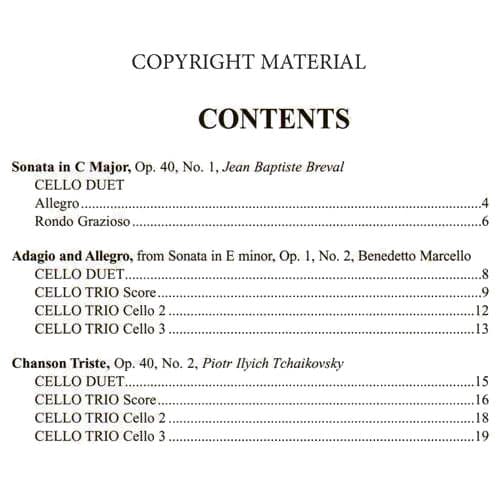 Suzuki  Ensembles for Cello, Volume 4