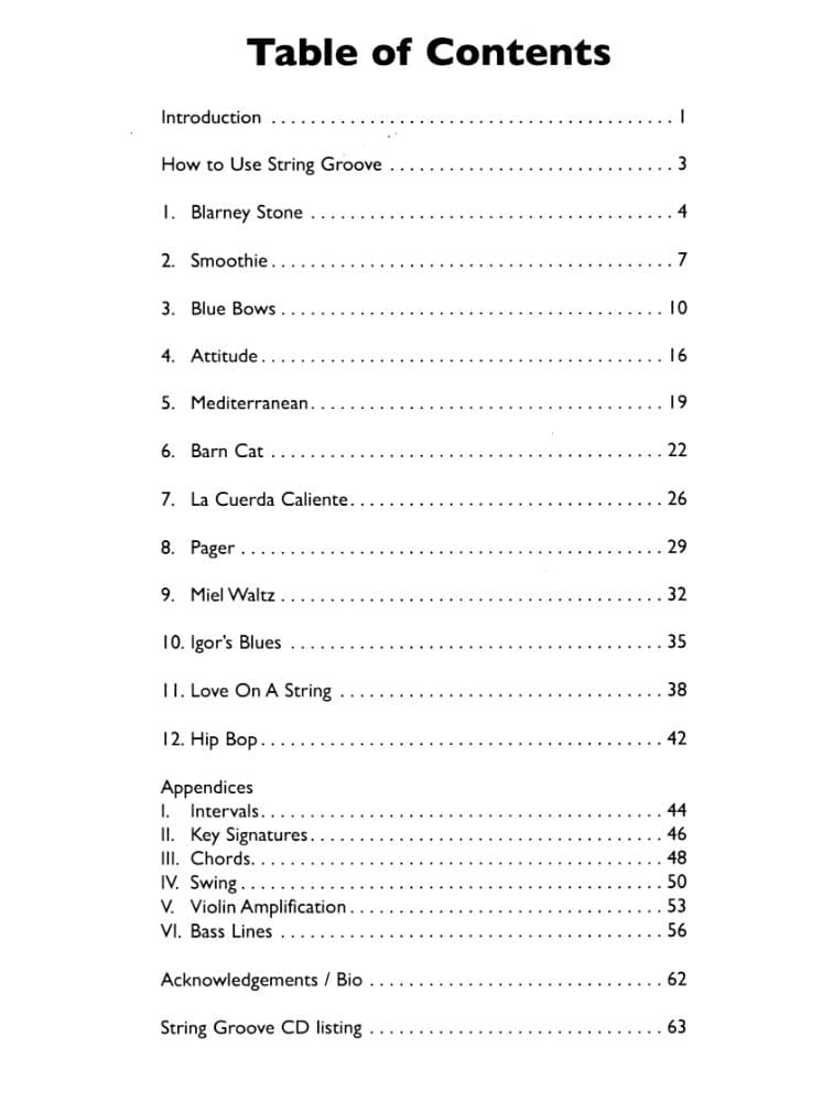 Gabriel, Edgar - String Groove: Ideas for Improvising - Cello - Book/CD set - Opus Music Publishers