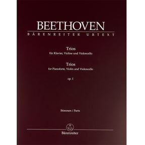 Beethoven, Ludwig van - Trios for Pianoforte, Violin and Violoncello op. 1