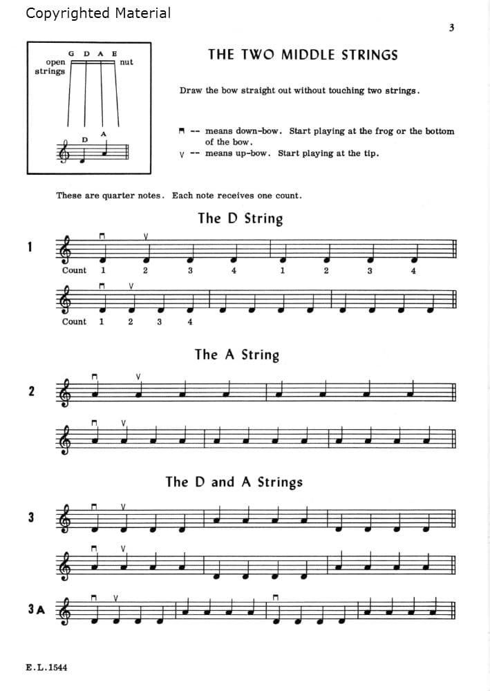 Applebaum, Samuel - String Builder - Book 1 for  Violin - Belwin/Mills Publication