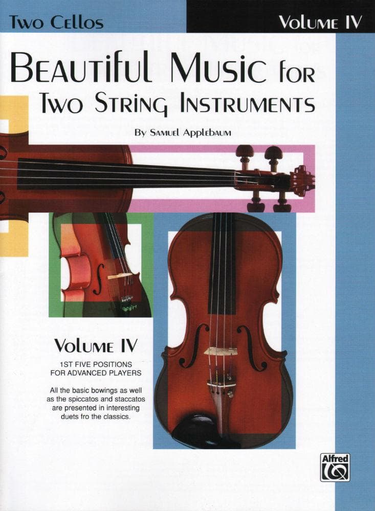 Applebaum, Samuel - Beautiful Music For Two Cellos - Volume 4 - Belwin/Mills Publication