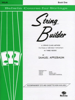 Applebaum, Samuel - String Builder - Book 1 for  Violin - Belwin/Mills Publication