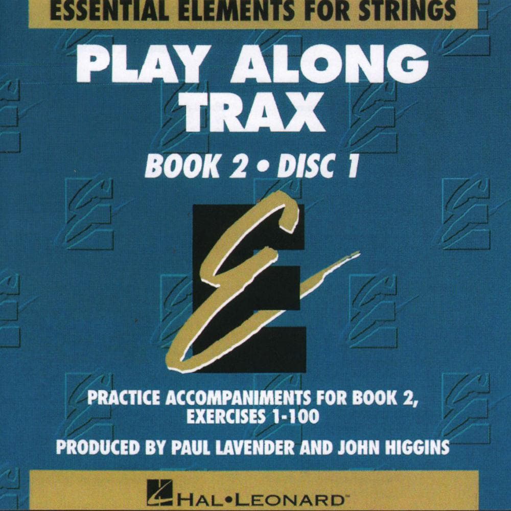 Essential Elements for Strings, Book 2 - Play Along Trax - 2-CD set - Hal Leonard Publication