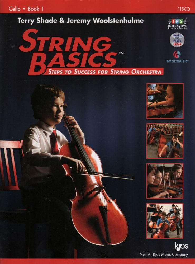 String Basics - Steps to Success for String Orchestra - Book 1 - Cello - Neil A. Kjos