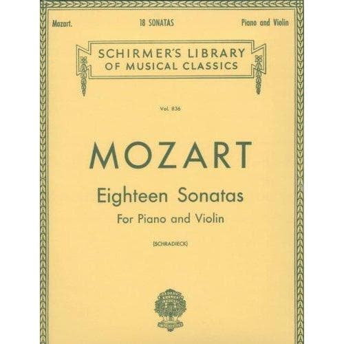 Complete Mozart Sonatas for Violin: Schradieck
