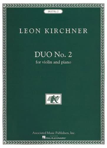 Kirchner, Leon - Duo No 2 for Violin and Piano - Associated Music Publishers