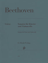 Beethoven, Ludwig - Sonatas for Cello and Piano - edited by Jens Dufner - G Henle Verlag
