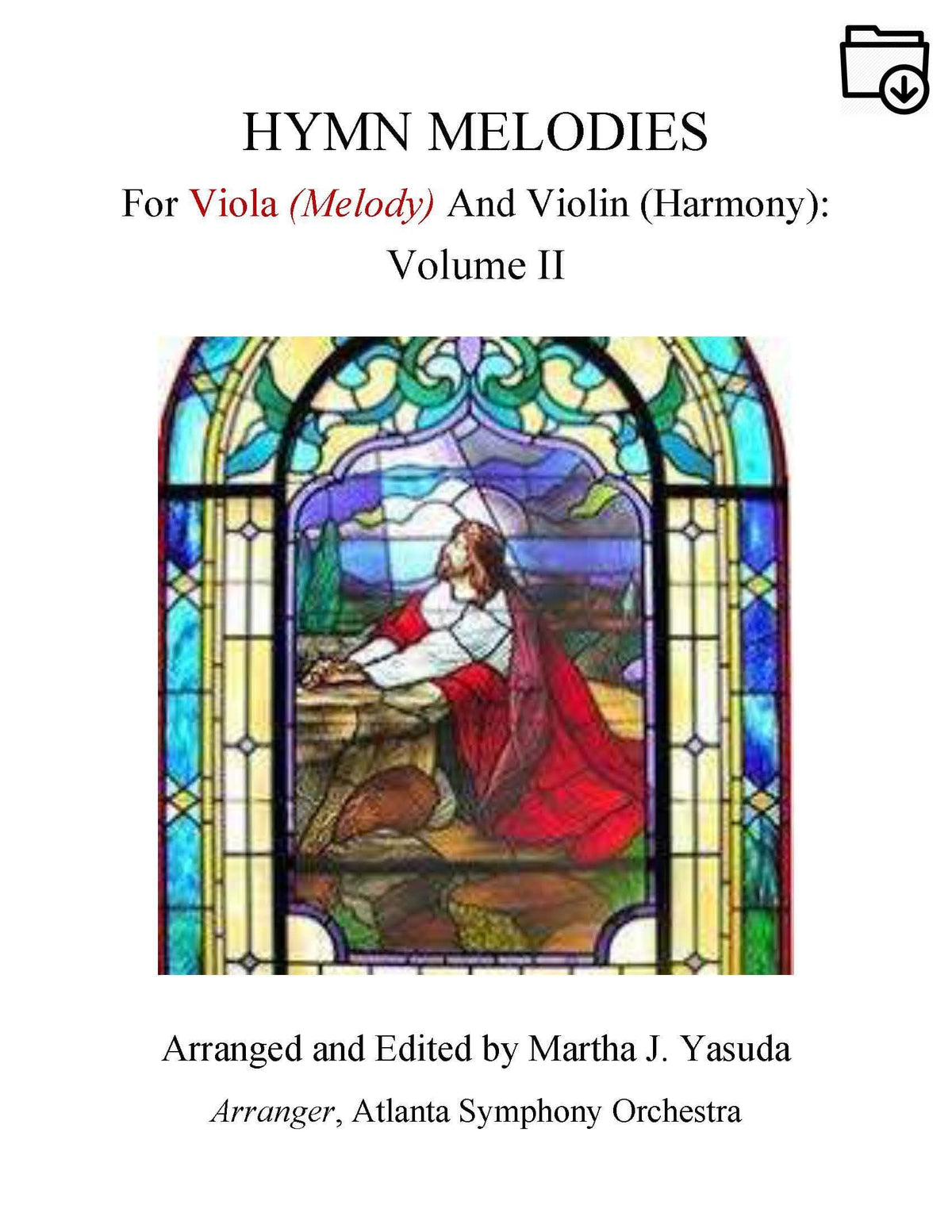 Yasuda, Martha - Hymn Melodies For Viola and Violin, Volume II - Digital Download