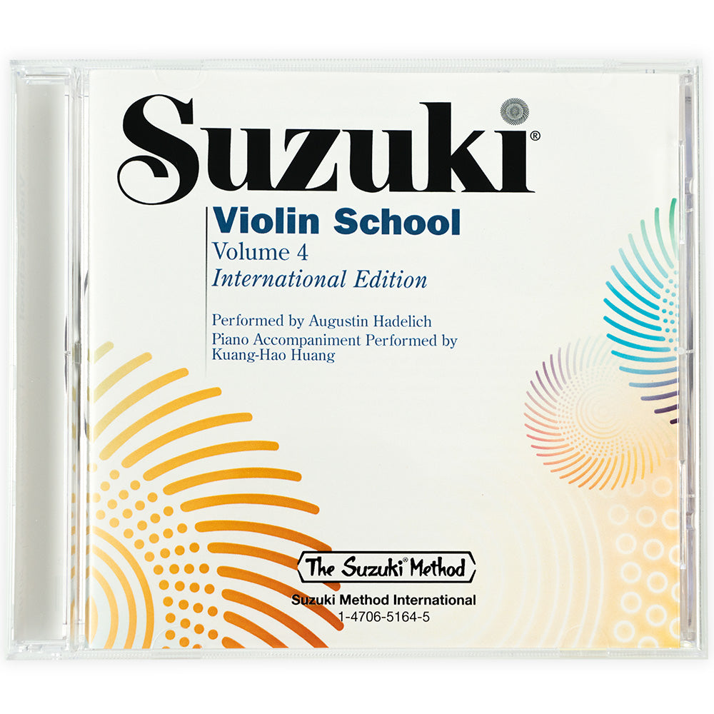 Suzuki Violin CD Preucil Vol. 4 - Music Ed.
