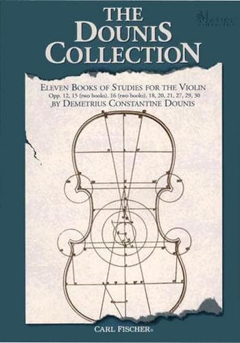 Dounis, Demetrius Constantine - The Dounis Collection: Eleven Books of Studies for the Violin - Carl Fischer Edition