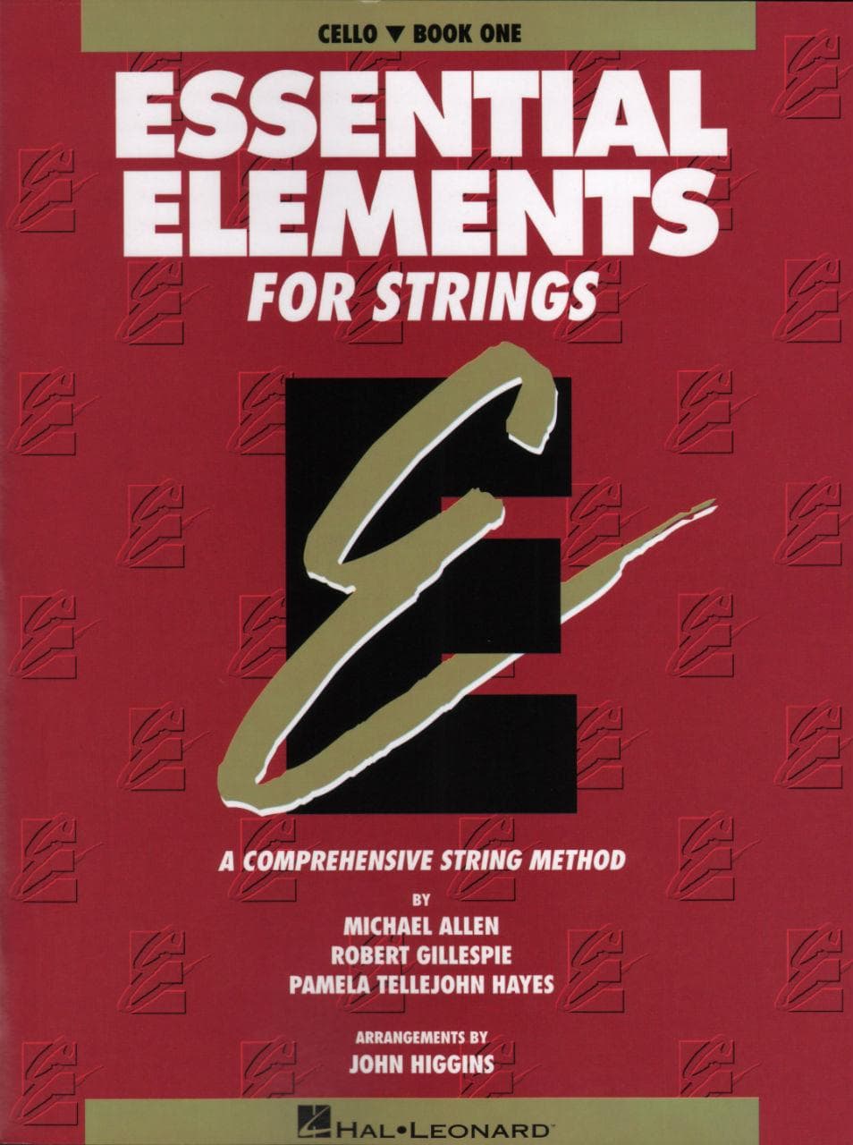 Essential Elements for Strings, Book 1 - Cello - by Allen/Gillespie/Hayes - Hal Leonard Publication