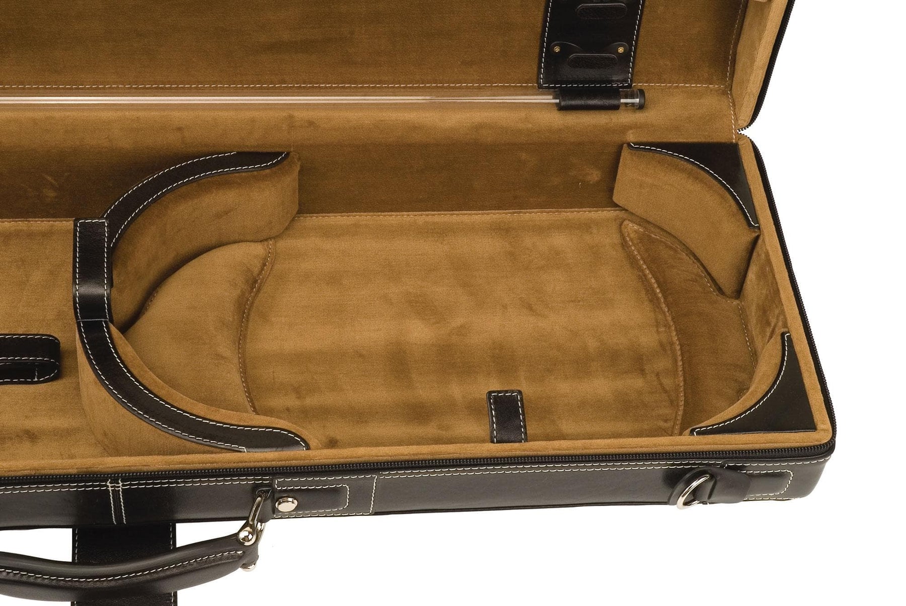 GL Pentagon Violin Case Black Leather