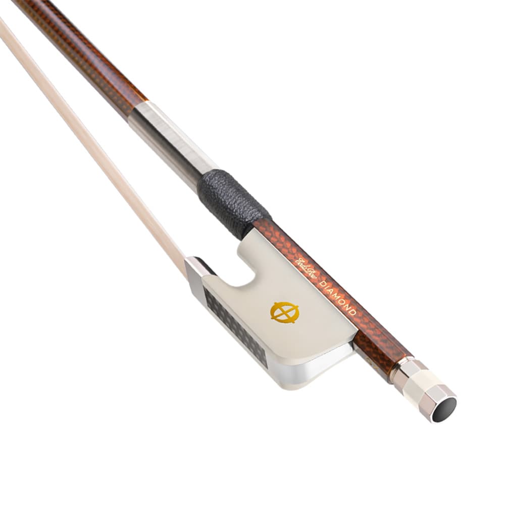 CodaBow Diamond GX Cello Bow, Alabaster