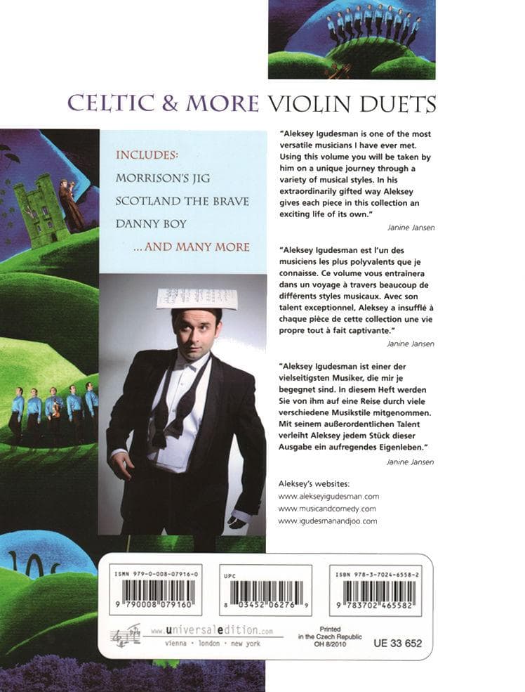 Igudesman, Aleksey - Celtic and More: Violin Duets - Universal Edition