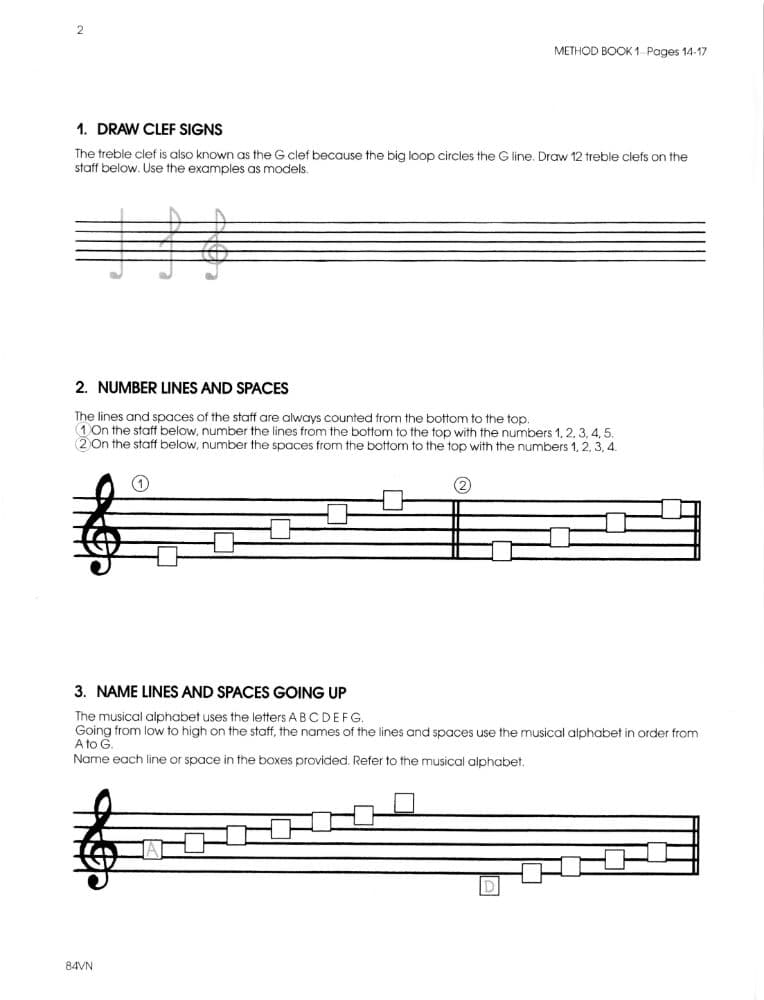 All For Strings - Theory Workbook 1 for Violin by Gerald E Anderson and Robert S Frost