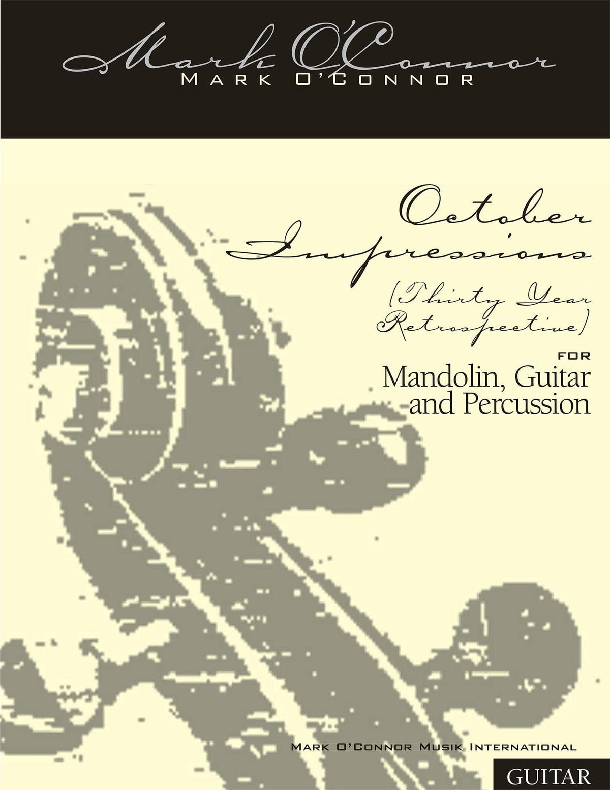 O'Connor, Mark - October Impressions for Mandolin, Guitar, and Percussion - Guitar - Digital Download