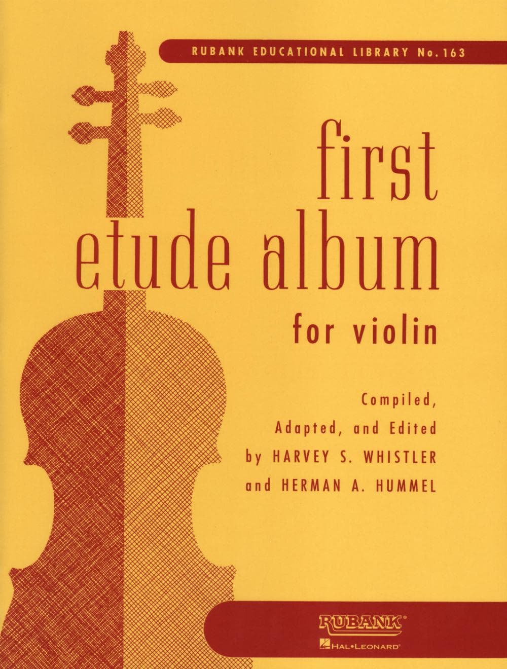 Whistler - First Etude Album for Violin Published by Rubank Publications