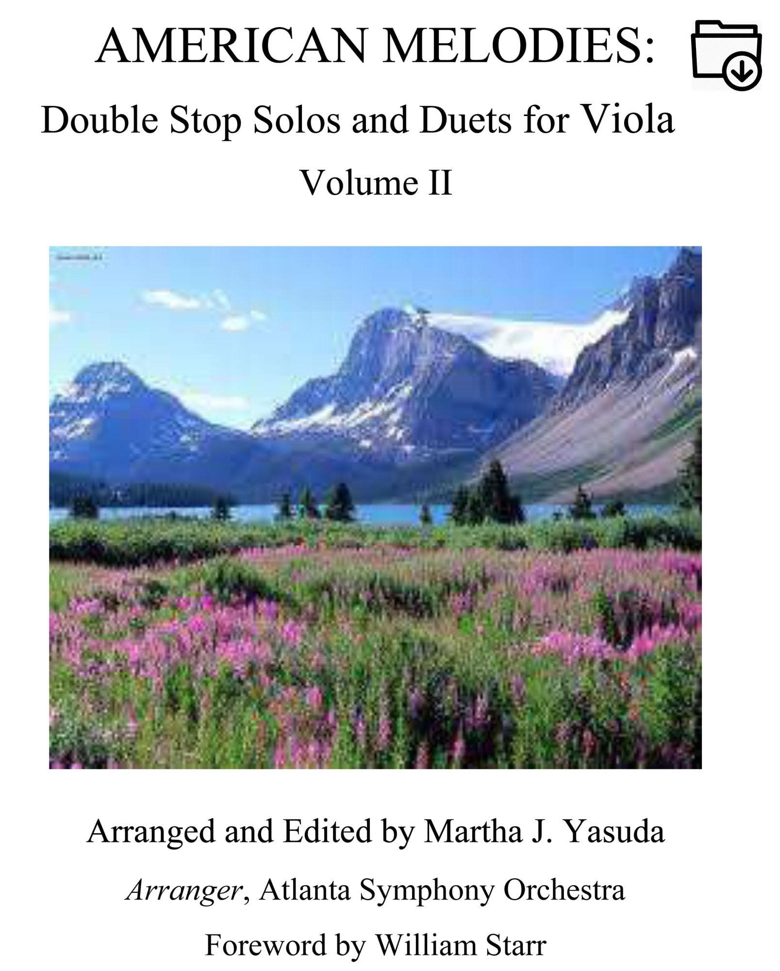 Yasuda, Martha - American Melodies: Double Stop Solos and Duets For Viola, Volume II - Digital Download