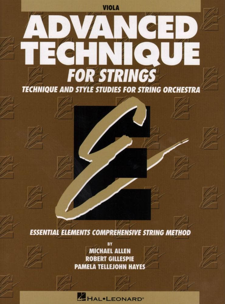 Advanced Technique for Strings - Viola - by Allen/Gillespie/Hayes - Hal Leonard Publication