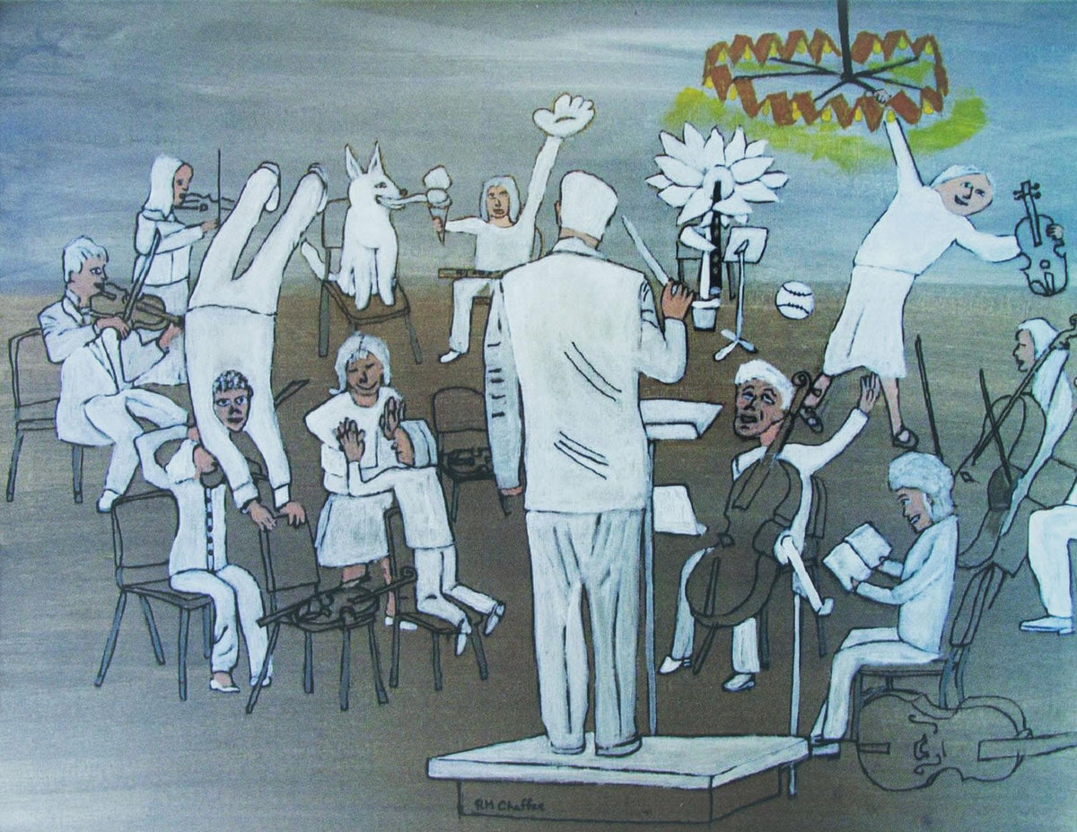 Greeting Card by Becky Chaffee – “Be Ready to Play When the Conductor Lifts the Baton”