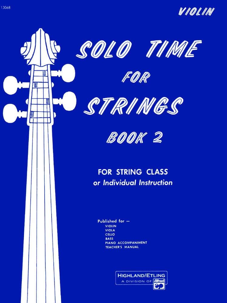 Etling, Forest - Solo Time For Strings, Book 2 - Violin - Alfred Music Publishing