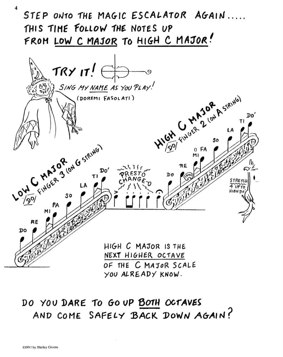 Givens, Shirley - Adventures in Violinland, Book 3E: "Expanding Our Horizons" - Arioso Press Publication