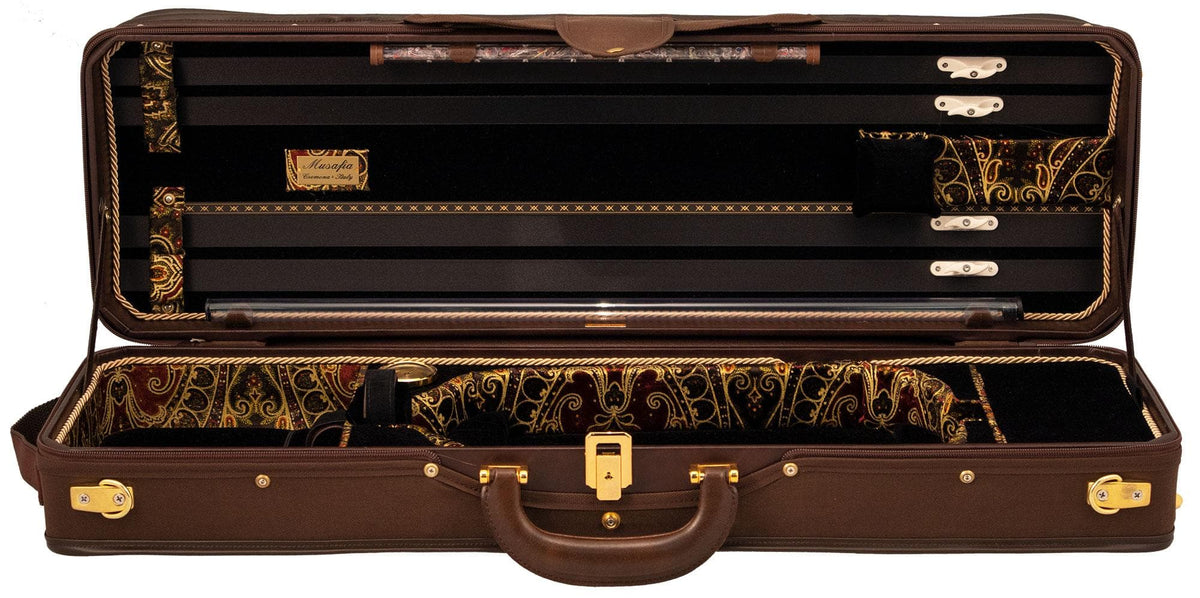 Musafia Momentum Z Violin Case Brown Version 20