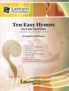 Ten Easy Hymns for Viola and Piano