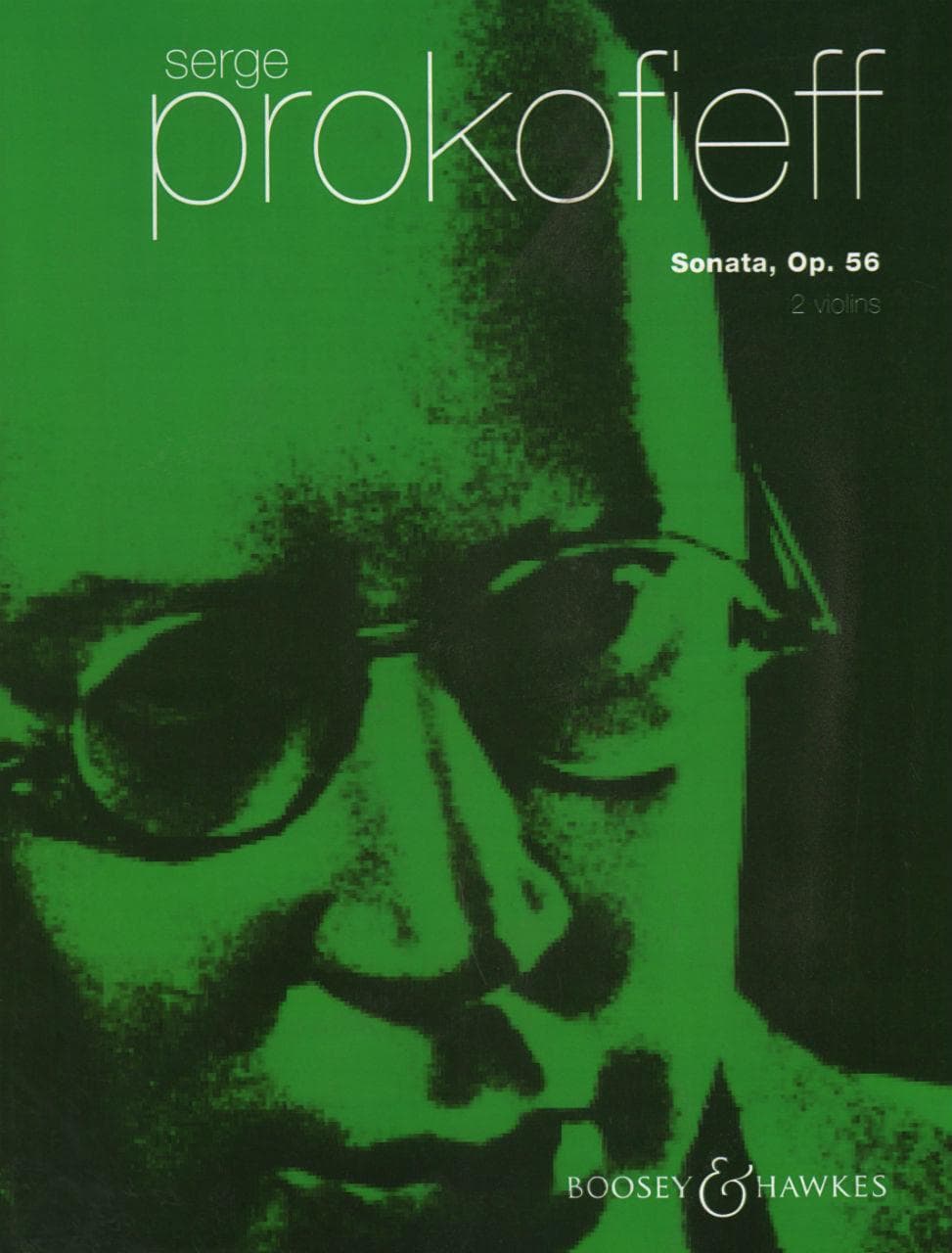 Prokofiev, Serge - Sonata Op 56 For Two Violins Published by Boosey & Hawkes