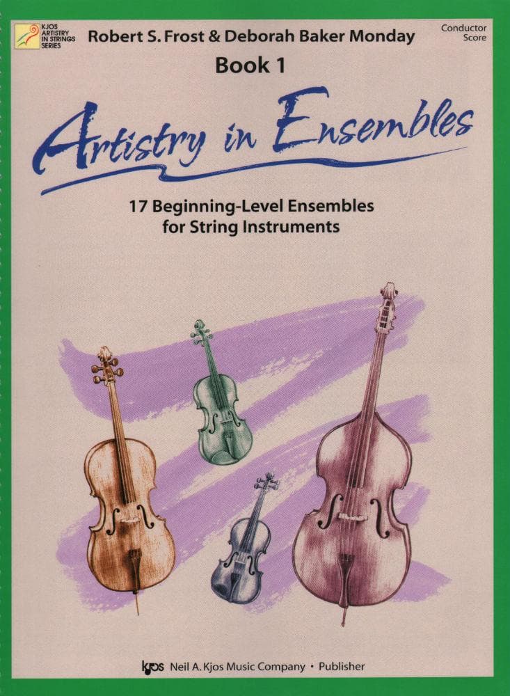 Frost/Monday - Artistry in Ensembles, Book 1 - Score - Neil A Kjos Music Co