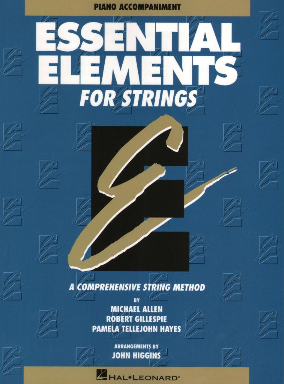 Essential Elements For Strings, Book 2 - Piano Accompaniment - by Allen/Gillespie/Hayes - Hal Leonard Publication