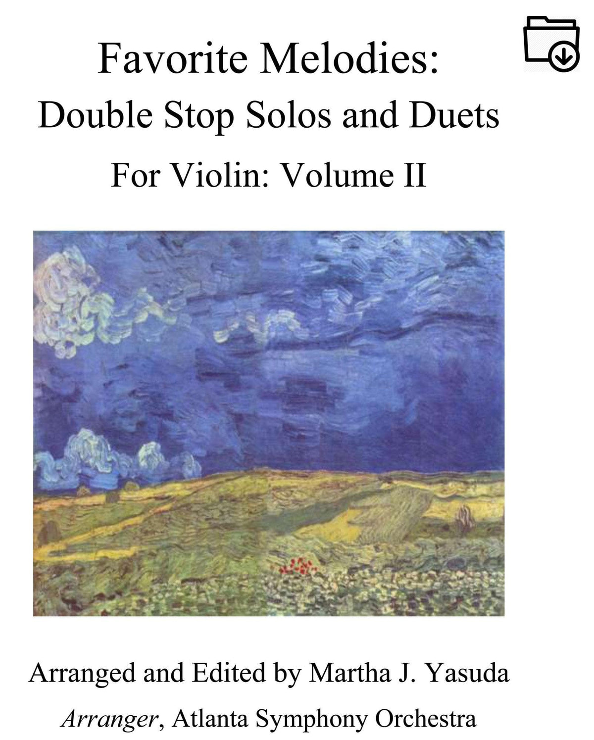 Yasuda, Martha - Favorite Melodies: Double Stop Solos and Duets for Violin, Volume II - Digital Download