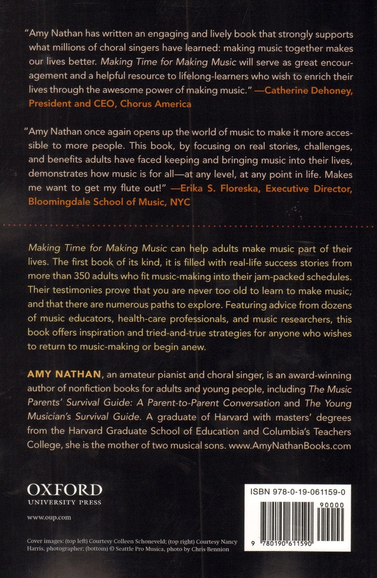 Making Time For Making Music by Amy Nathan