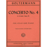 Goltermann, Georg - Concerto No 4 In G Major, Op 65 - Cello and Piano - edited by Julius Klengel and Leonard Rose - International Edition