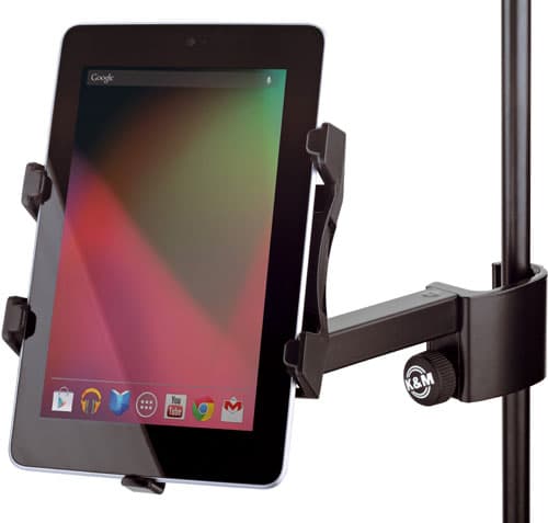 K&M Universal Clip-On Tablet Holder