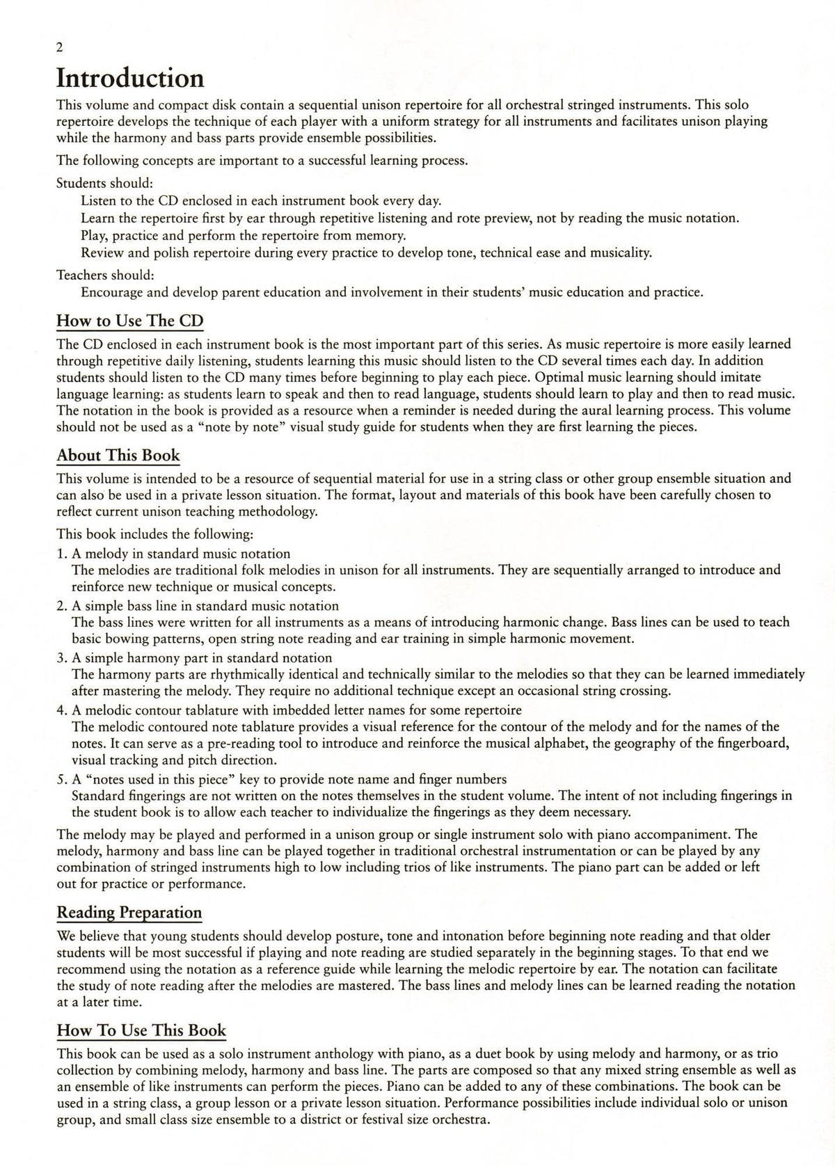 Learning Together Piano / Score