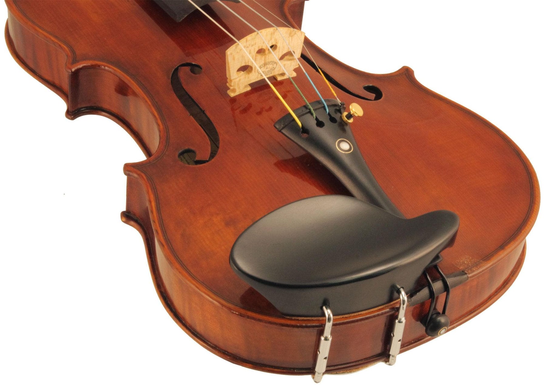 Vermeer Ebony Violin Chinrest - Large Plate