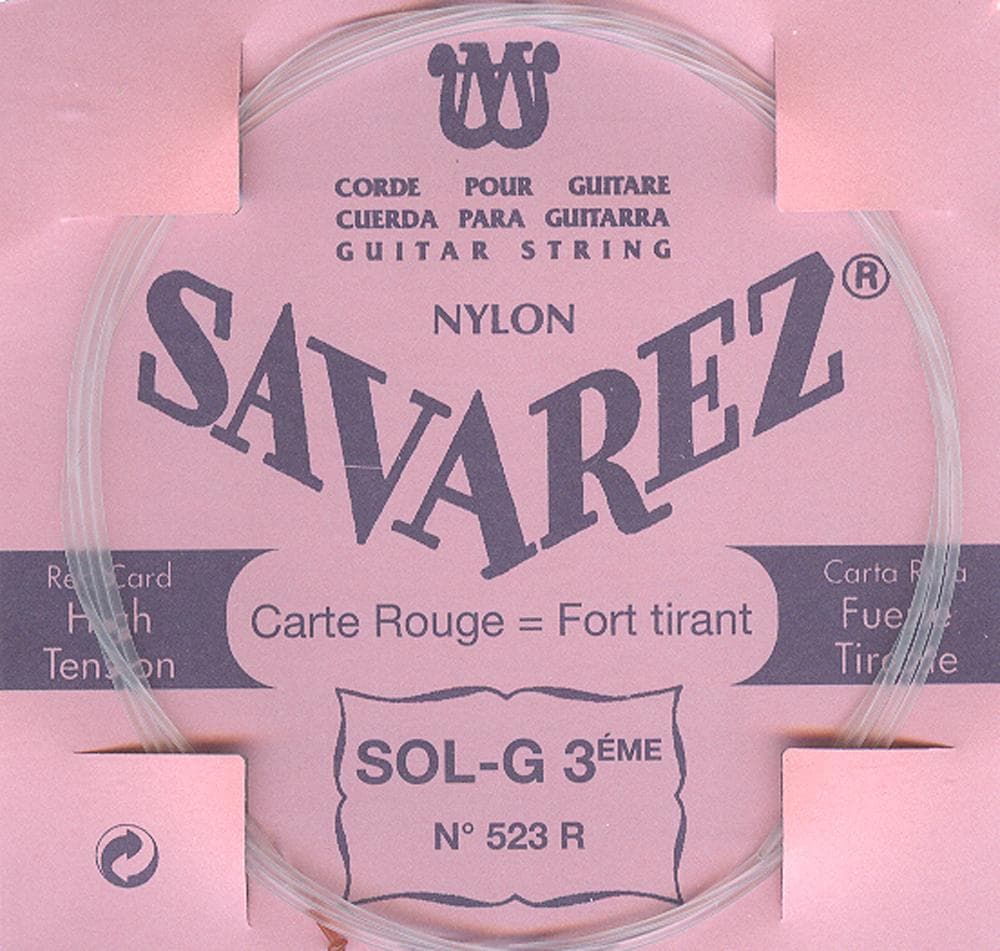 Savarez Traditional Red Card 520R High Tension Classical Strings – Alto  Music