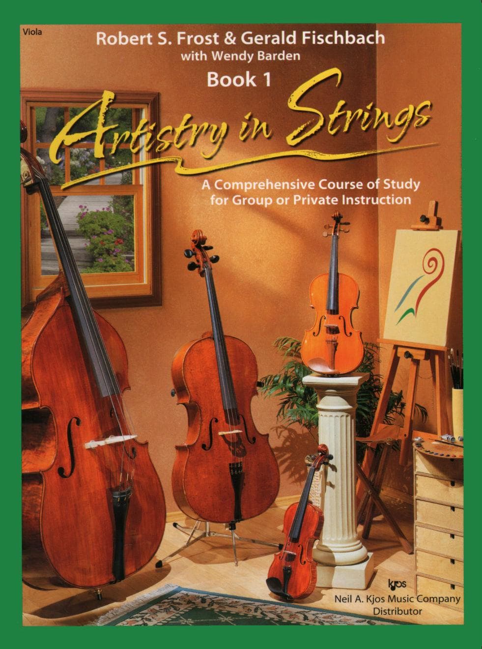 Frost/Fischbach/Barden - Artistry in Strings, Book 1 - Viola - Book/CD set - Neil A Kjos Music Co