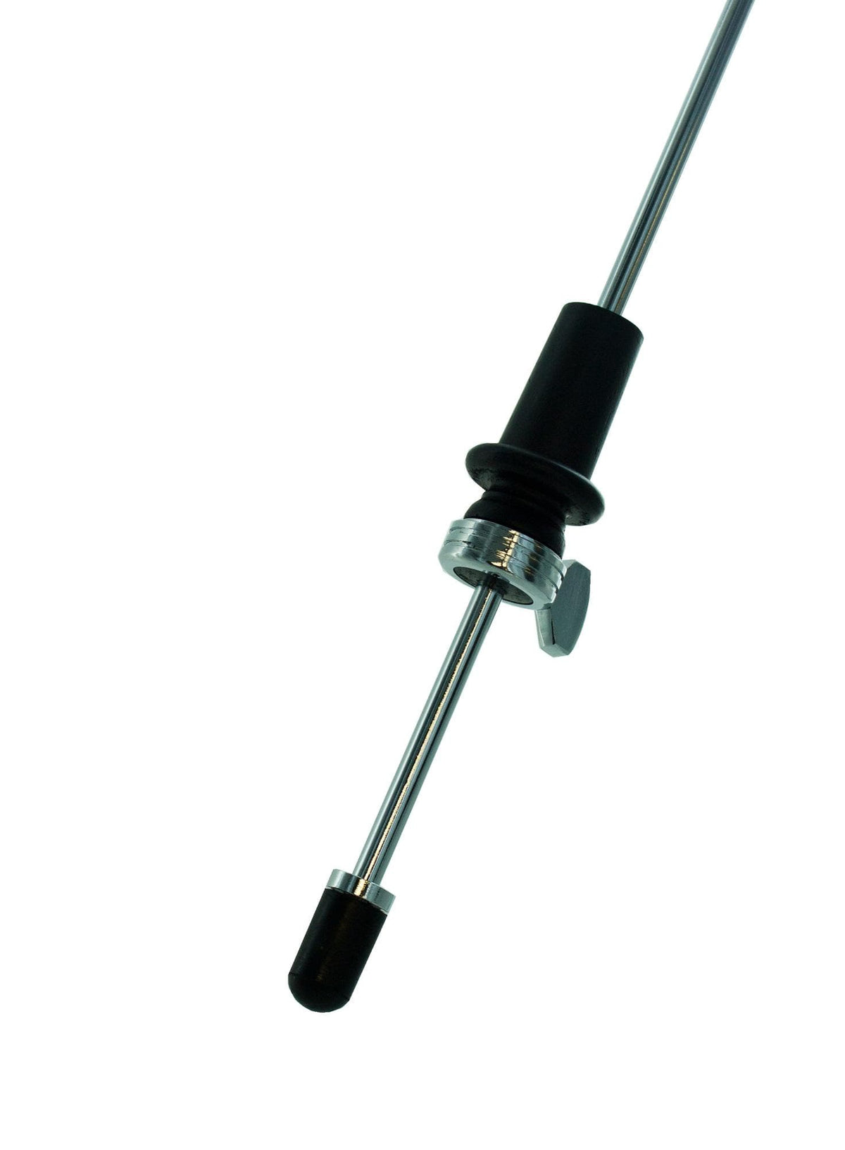 Cello Endpin with Ebonized Plug and Steel Rod 18" Long