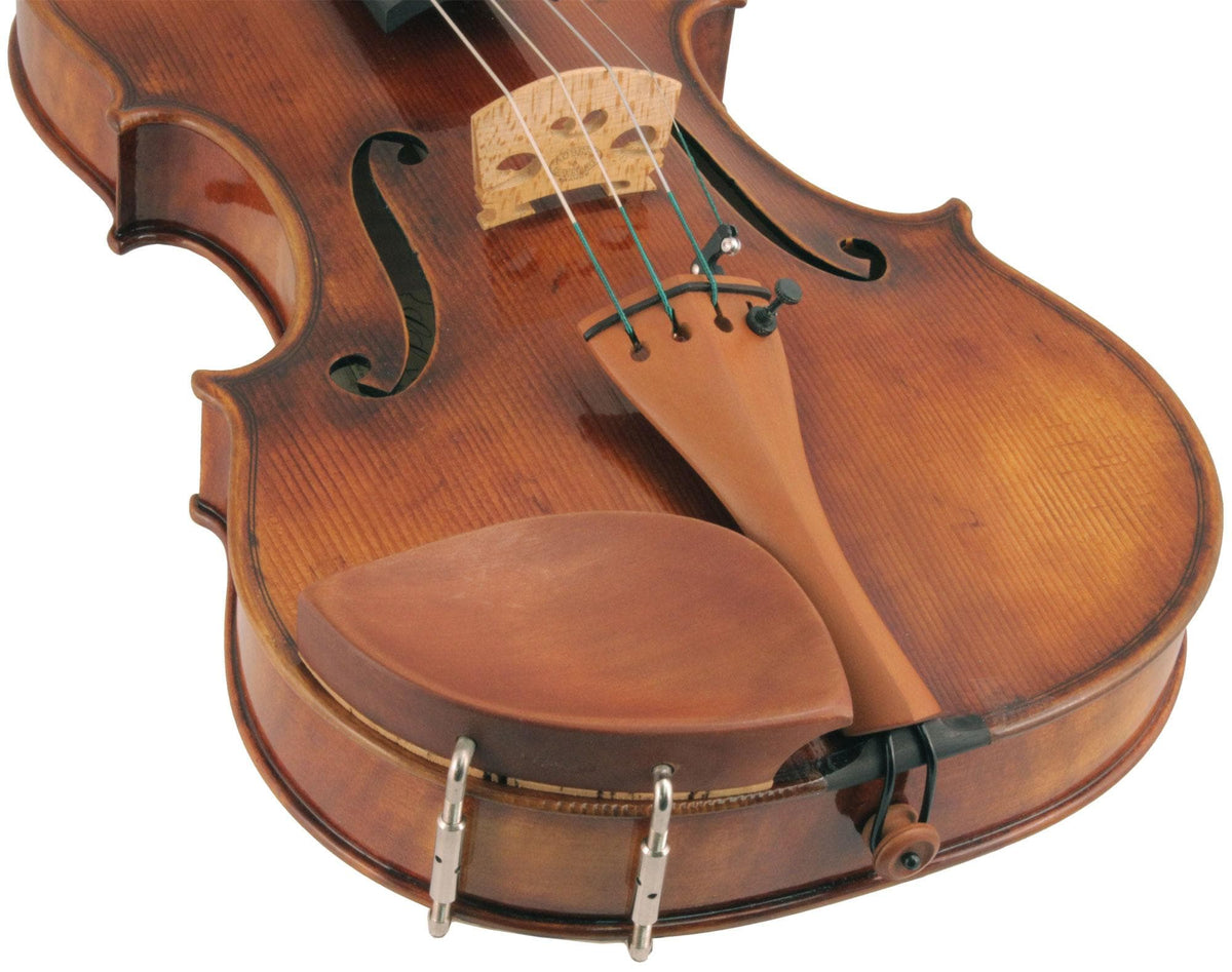 Signature Vintage German Violin Chinrest by Götz - Kaufmann Style - Boxwood - Standard Clamp