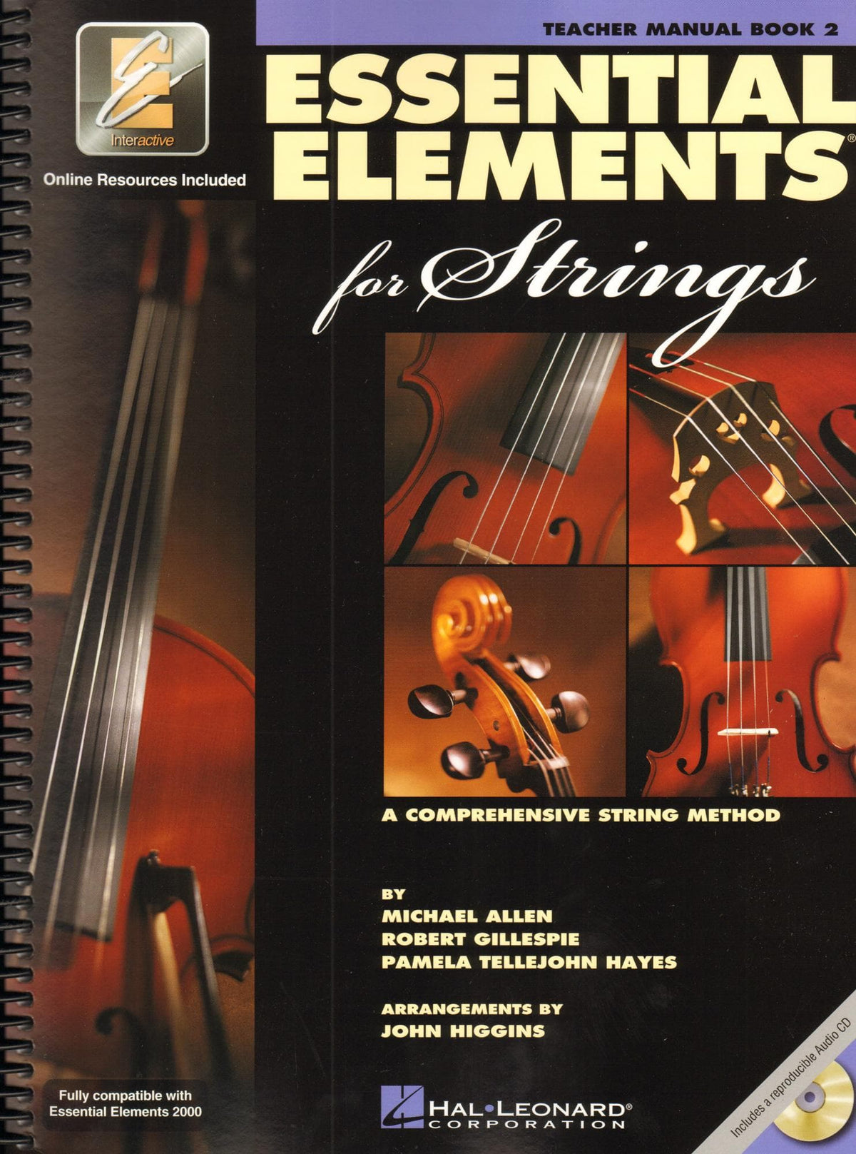 Essential Elements Interactive (formerly 2000) for Strings - Teacher Manual Book 2 - by Allen/Gillespie/Hayes - Hal Leonard Publication