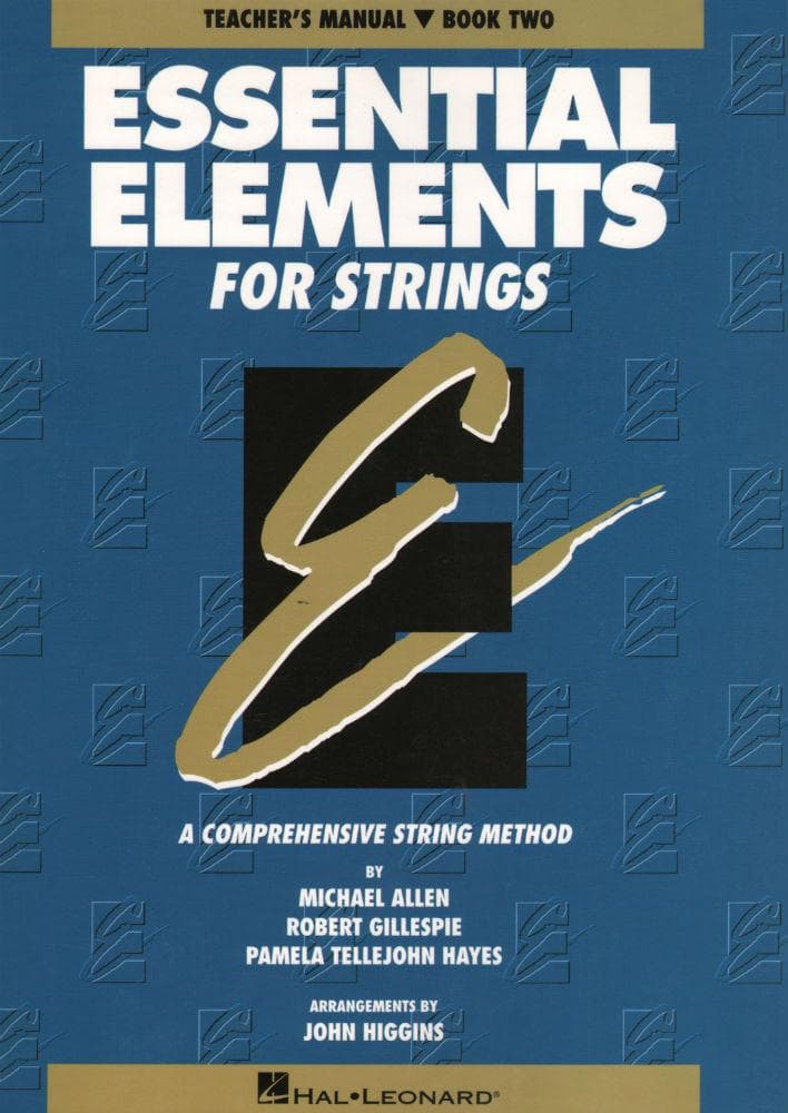 Essential Elements For Strings, Book 2 - Teacher Manual - by Allen/Gillespie/Hayes - Hal Leonard Publication