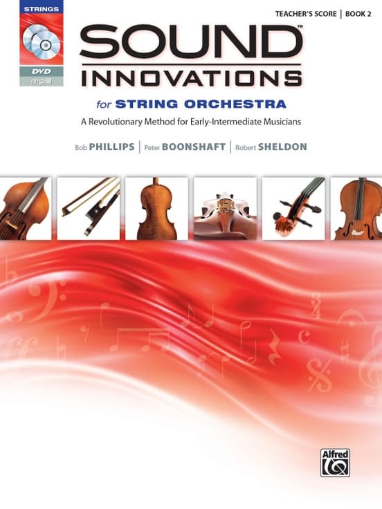 Sound Innovations for String Orchestra - Book 2 - Teacher's Score - Book/CD/DVD - Phillips, Boonshaft, and Sheldon - Alfred