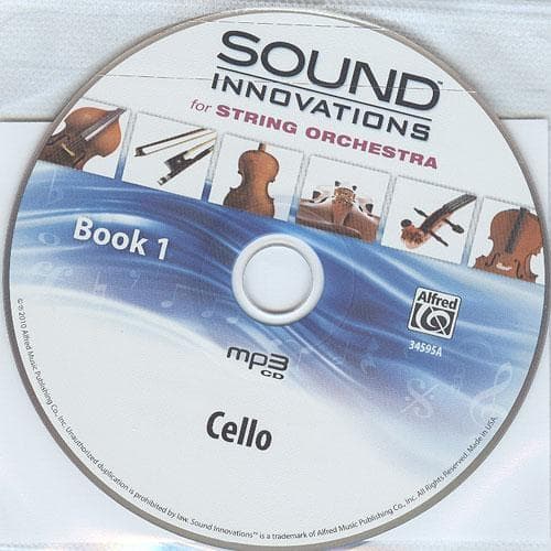 Sound Innovations for String Orchestra - Book 1 - Cello - Phillips, Boonshaft, and Sheldon - Alfred