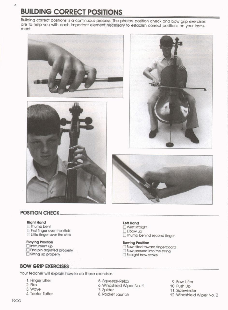 All For Strings Comprehensive String Method - Book 2 for Cello by Gerald E Anderson and Robert S Frost