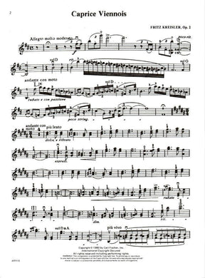 Kreisler, Fritz - The Fritz Kreisler Collection, Volume 1 - for Violin and Piano - Carl Fischer