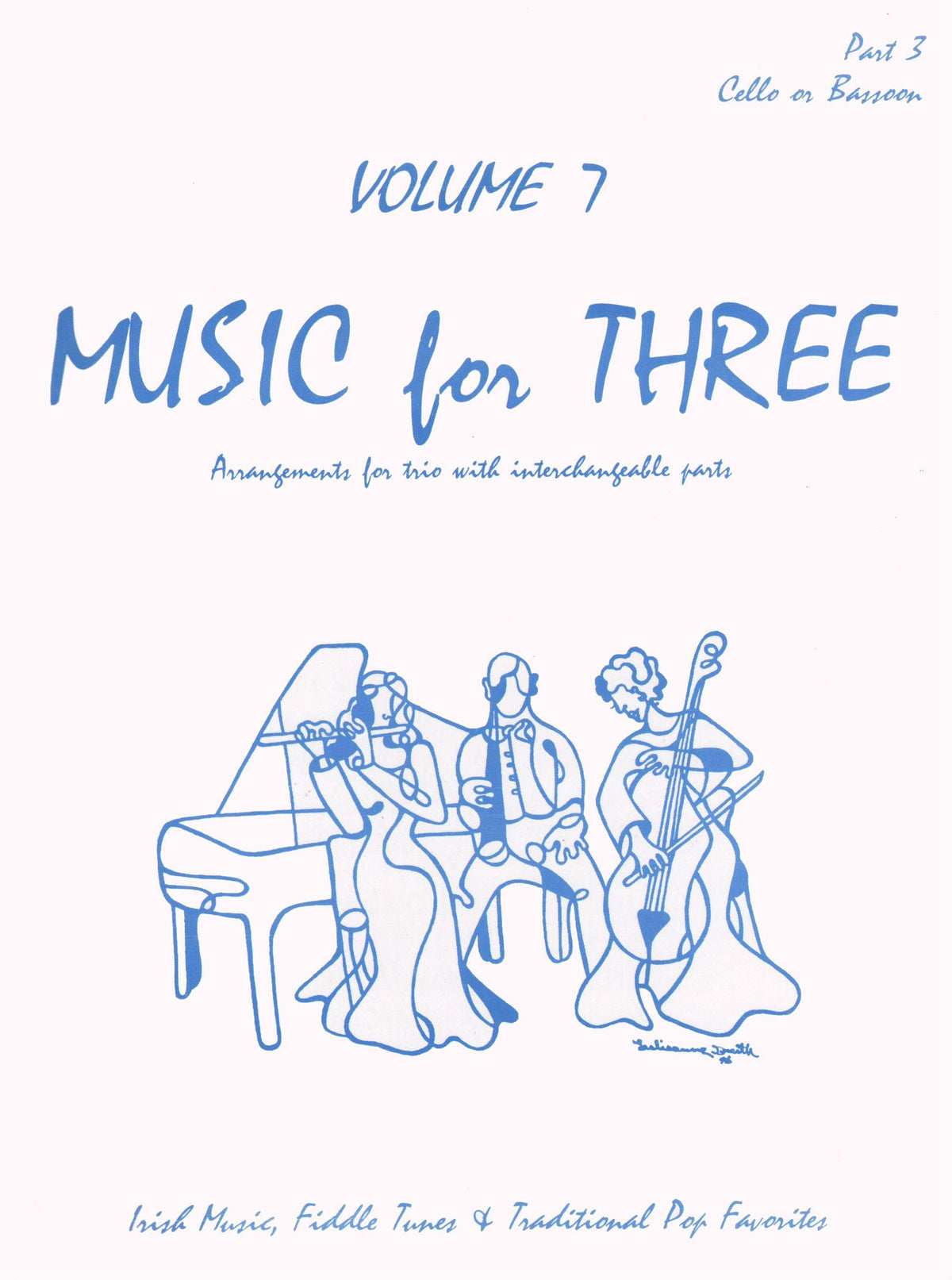 Music for Three, Volume 7, Part 3, Cello or Bassoon Published by Last Resort Music